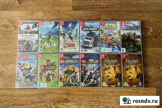 Игры на nintendo switch новые Иваново - изображение 1
