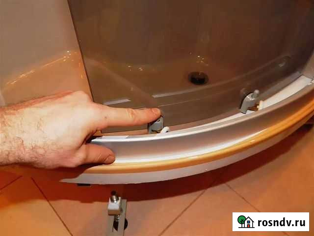 Сборка и установка душевых кабин, установка унитаз Клинцы - изображение 1