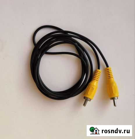 Кабель тюльпан-тюльпан (RCA) одинарный аудио/видео Реутов - изображение 1