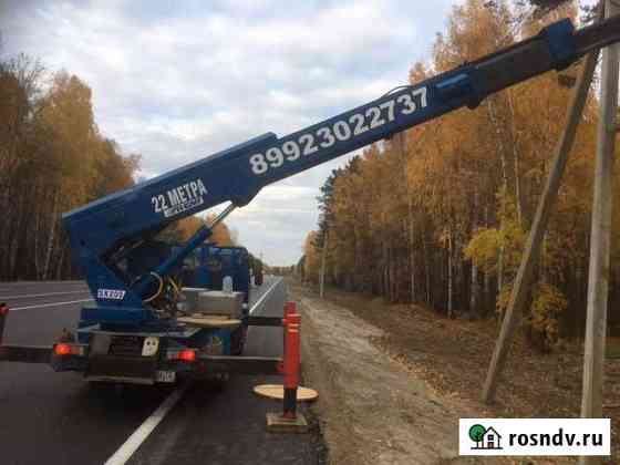 Аренда,услуги автовышки, заказ автовышки, агп Тюмень