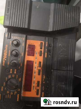 Гитарный процессор эффектов(Барабаны) Zoom 708 Bas Брянск - изображение 1