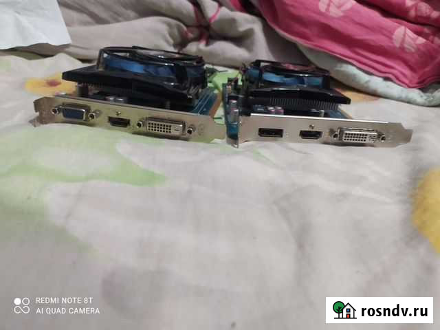 Видеокарта 2 штуки продам Сосногорск - изображение 1