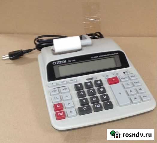 Калькулятор с Печатью Ситизен новый Нижний Новгород - изображение 1