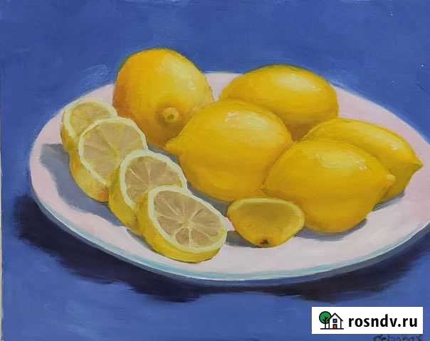 Картина маслом Лимоны Ульяновск - изображение 1
