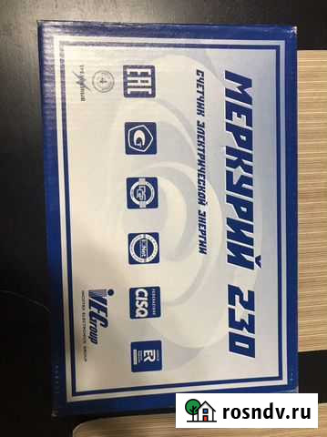 Счетчик электрический трехфазный Меркурий 230 Рязань - изображение 1