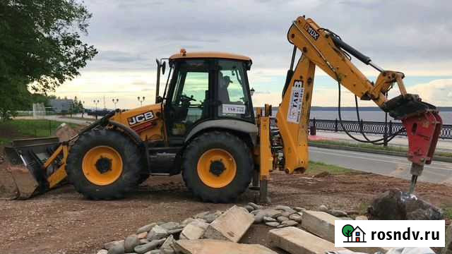Экскаватор-погрузчик в аренду Зеленодольск - изображение 1