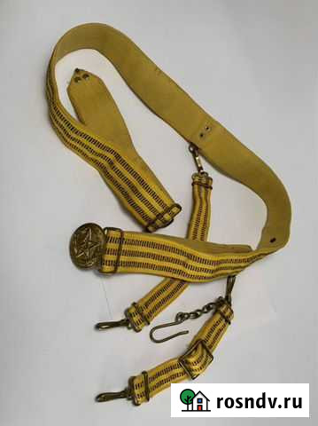 Офицерский парадный ремень СССР Новосибирск - изображение 1