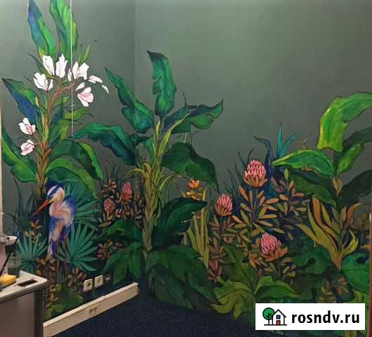 Роспись стен Москва - изображение 1