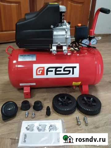 Компрессор воздушный 1,8 кВт 50 л 230 л/мин 8 бар Верхний Уфалей - изображение 1