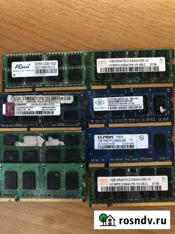 Оптом все за 1000 So-dimm ddr2-3 Петропавловск-Камчатский - изображение 1