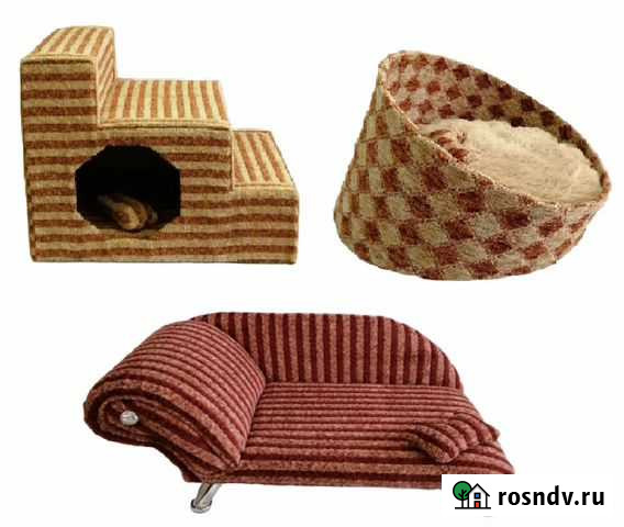 Домики для собак, дизайнерские лежанки и лесенки Волгоград - изображение 1