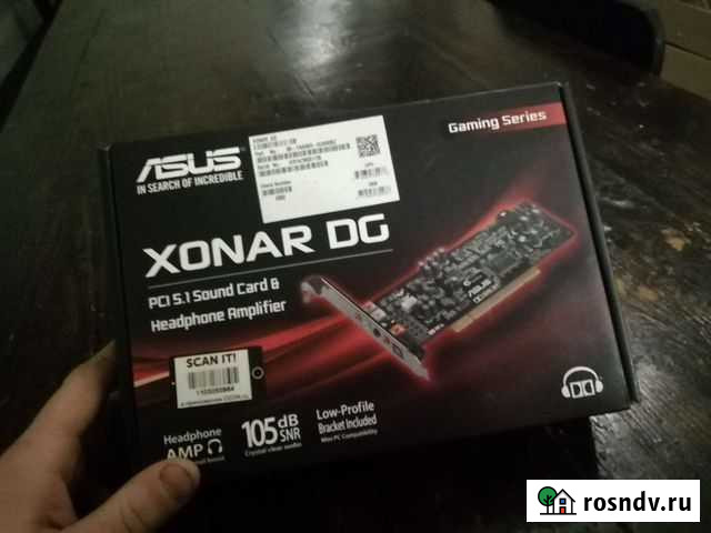 Звуковая карта Asus xonar DG Красноярск - изображение 1