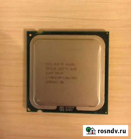 Процессор Intel core 2 Зеленчукская - изображение 1