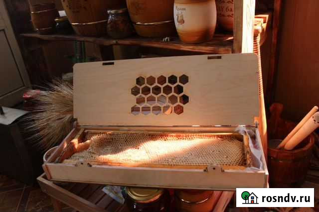 Мед сотовый в шкатулках Набережные Челны - изображение 1
