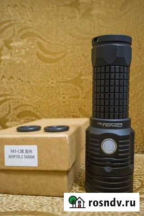 Новый мощный фонарь Convoy M3-C 4300 люмен Георгиевск - изображение 1