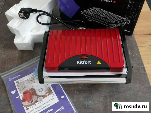 Гриль Бутербродница Кitfort Омск - изображение 1