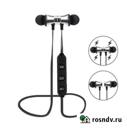 Беспроводные Bluetooth наушники новые Томск - изображение 1