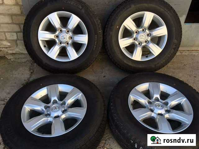 Диски,резина Toyota оригинал Prado 120-150 Lexus Севастополь - изображение 1
