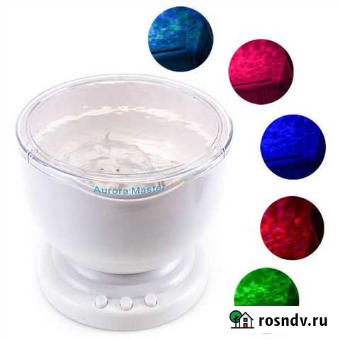 Светодиодный ночной проектор морских волн Aurora M Оренбург - изображение 1