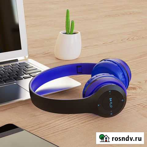 Беспроводные наушники Borofone BO4 Blue Калининград - изображение 1