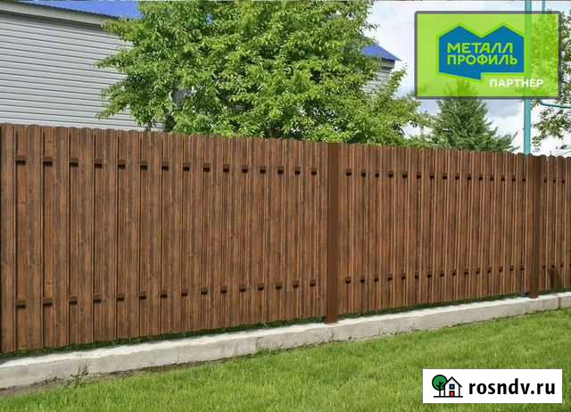 Штакетник под дерево Азов - изображение 1