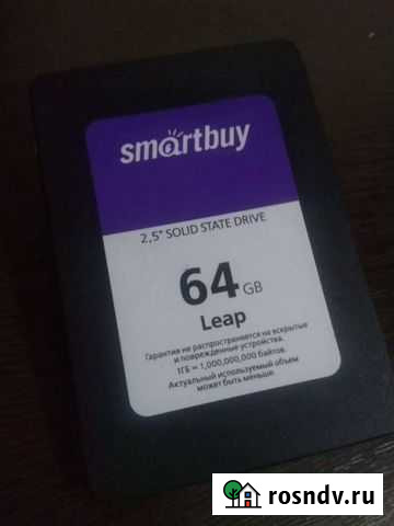 SSD 64GB торг Нижняя Салда - изображение 1