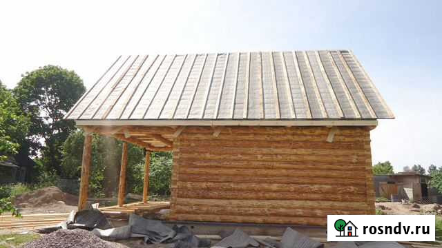 Сруб из бревна 6х6+3 вынос Великий Новгород - изображение 1