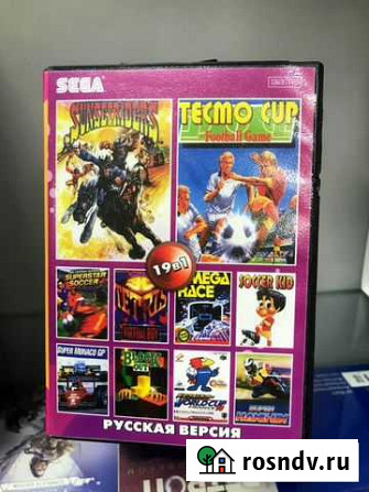 Sega 19в1 SM-078 KC1901 world CUP fifa98 monago GP Кострома - изображение 1