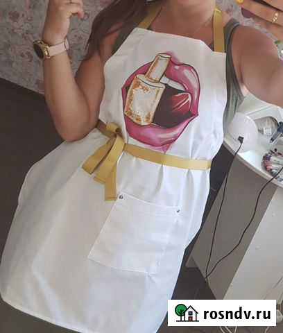 Фартук мастера маникюра, бровиста, стилиста Симферополь - изображение 1