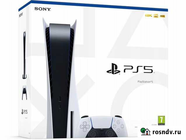 Sony playstation 5 + 2 игры с дисководом Казань - изображение 1