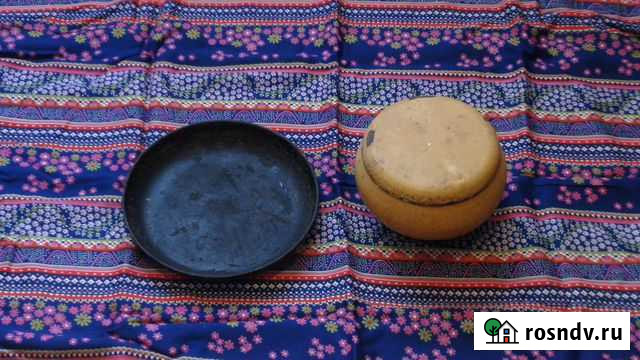 Чугунная сковорода и чугунок. СССР Кольчугино - изображение 1