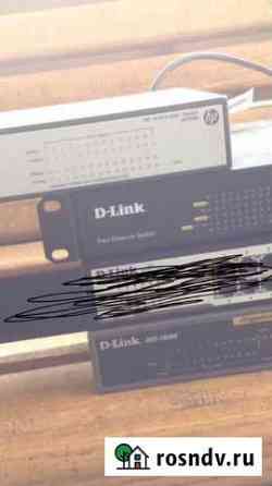 Каммутатор D-link des-1026 G, Hp-v1910-24G Switch Шебекино