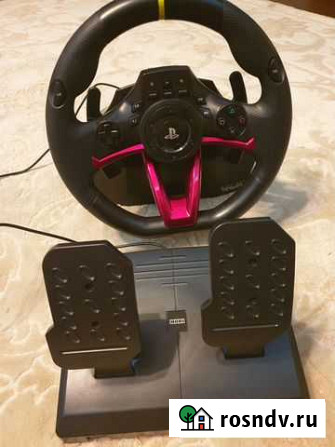 Беспроводной руль с педалями для пк, ps4 Псков - изображение 1