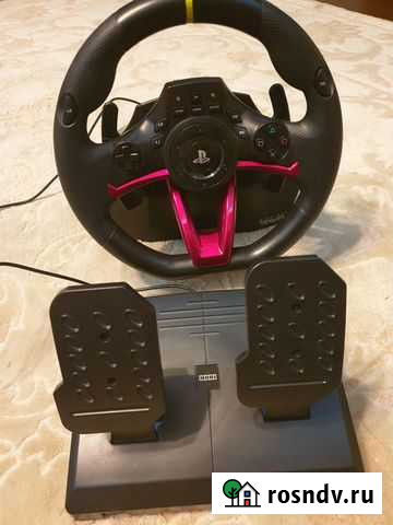 Беспроводной руль с педалями для пк, ps4 Псков - изображение 1