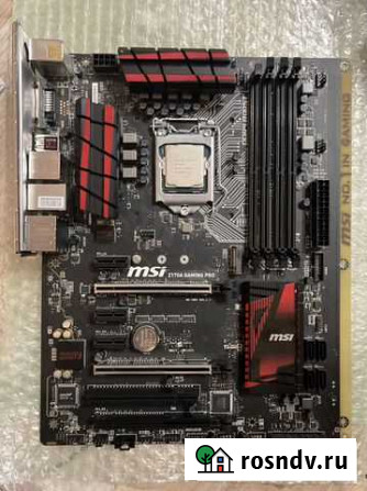 MSI Z170A Gaming PRO Материнская плата 7 видеокарт Нижний Новгород - изображение 1
