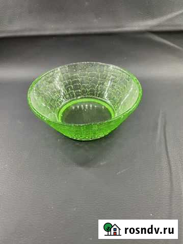 Редкая старинная вазочка, конфетница. Клеймо неман Линда - изображение 1