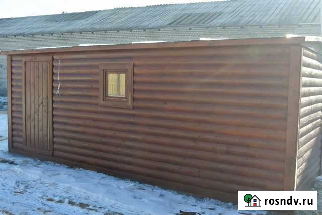 Перевозная мобильная баня 2,3*6 м Панковка - изображение 1