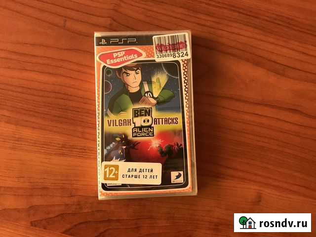 Новый) Ben 10: Alien Force Vilgax Attacks PSP Гусь-Хрустальный - изображение 1