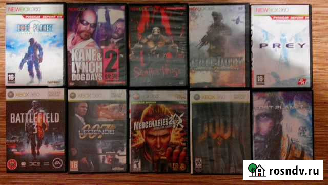 Диски для xbox 360 Шексна - изображение 1