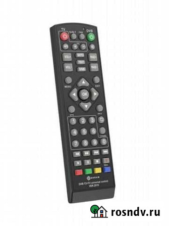 Пульт универсальный DVB-T2+TV для тв приставок Краснодар - изображение 1
