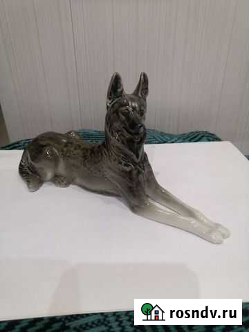 Фарфоровая статуэтка овчарка Кириши - изображение 1