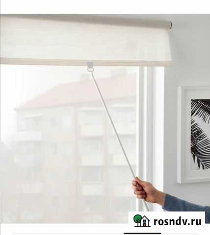 Рулонная штора, бежевая Иркутск - изображение 1