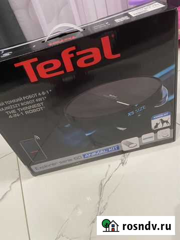 Робот пылесос tefal 60 Яблоновский - изображение 1