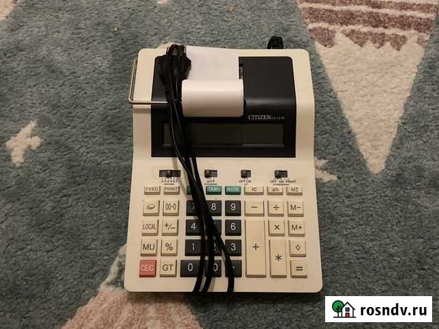 Калькулятор печатающий citizen cx-121N Кострома - изображение 1