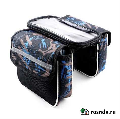 Велосумка под раму на велосипед 2 кармана Красноярск - изображение 1