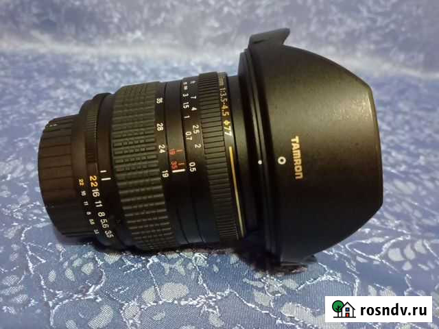 Объектив Tamron AF 19-35 f1:3.5-4.5 для nikon Снежногорск - изображение 1