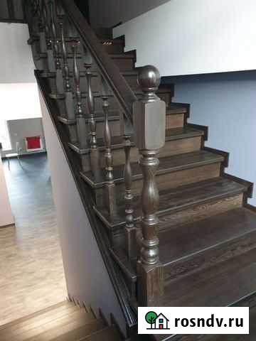 Изготовление деревянных лестниц Красноярск - изображение 1