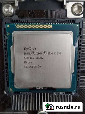 Процессор Intel Xeon E3-1220V2 аналог i5 3570 Краснодар - изображение 1