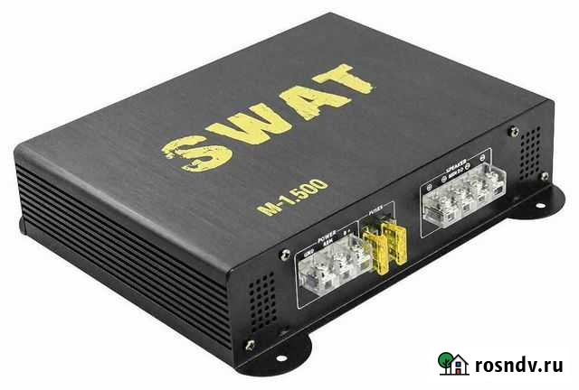 Усилитель,моноблок swat M 1.500 Майкоп - изображение 1