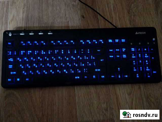 Мембранная клавиатура a4tech kd-126 с подсветкой Тольятти - изображение 1